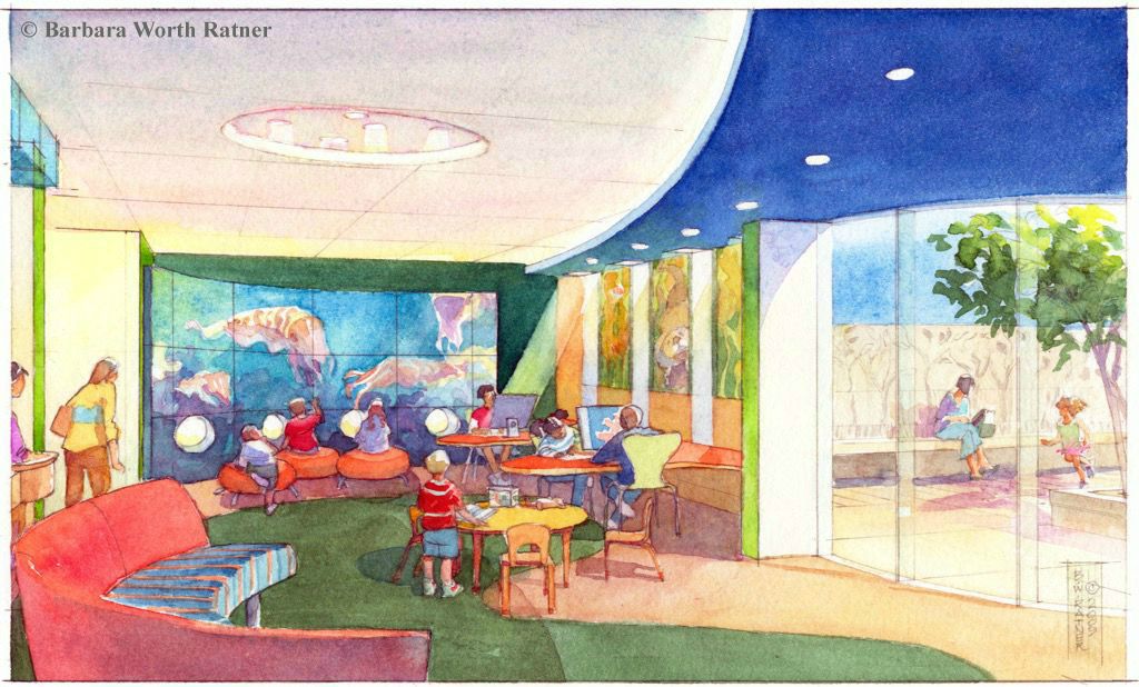 Resource Room, Childrens' Hospital at University of Virginia